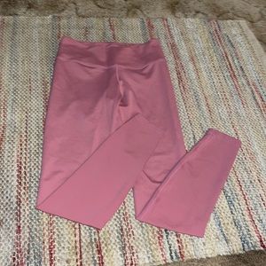 Womens pink Nike leggings